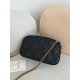 Replica Borsa a mano Valentino Garavani catena Quiltie 67 agnello Nero Imitazione Outlet Online