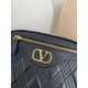 Replica Borsa a mano Valentino Garavani catena Quiltie 67 agnello Nero Imitazione Outlet Online
