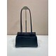 Replica Borsa Prada Passage di medie dimensioni con patta Re-Nylon 1BA495 Nero Imitazione Outlet Online