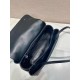 Replica Borsa Prada Passage di medie dimensioni con patta Re-Nylon 1BA495 Nero Imitazione Outlet Online