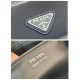 Replica Borsa Prada Passage di medie dimensioni con patta Re-Nylon 1BA495 Nero Imitazione Outlet Online