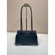 Replica Borsa Prada Passage di medie dimensioni con patta Re-Nylon 1BA495 Nero Imitazione Outlet Online