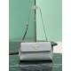 Replica Borsa a tracolla Prada con patta 1BN022 Nero Imitazione Outlet Online