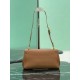 Replica Borsa a tracolla Prada con patta 1BN022 marrone Imitazione Outlet Online