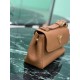 Replica Borsa a tracolla Prada con patta 1BN022 marrone Imitazione Outlet Online