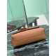 Replica Borsa a tracolla Prada con patta 1BN022 marrone Imitazione Outlet Online