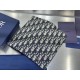 Replica Portafoglio verticale lungo Dior in jacquard obliquo beige/nero Imitazione Outlet Online