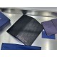 Replica Portafoglio lungo Dior a due ante Dior Oblique Galaxy nero Imitazione Outlet Online
