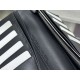 Replica Portafoglio lungo verticale da uomo Dior con motivo a diamante CD Imitazione Outlet Online