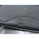 Replica Portafoglio lungo Dior Saddle con cerniera pelle di vitello martellata nera Imitazione Outlet Online
