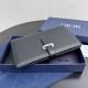 Replica Portafoglio lungo Dior Normandie Bifold nero Imitazione Outlet Online