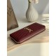 Replica Portafoglio YSL Saint Laurent Monogram Continental con cerniera Maroon Imitazione Outlet Online