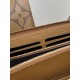 Replica Portafoglio YSL Saint Laurent Monogram Continental con cerniera Caramello Imitazione Outlet Online