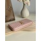 Replica Portafoglio YSL Saint Laurent Monogram Continental con cerniera Rosa Imitazione Outlet Online
