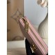 Replica Portafoglio YSL Saint Laurent Monogram Continental con cerniera Rosa Imitazione Outlet Online