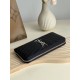Replica Portafoglio YSL Saint Laurent Monogram Continental con cerniera Nero Argento Imitazione Outlet Online