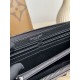 Replica Portafoglio YSL Saint Laurent Monogram Continental con cerniera Nero Imitazione Outlet Online
