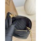 Replica Porta carte con cerniera YSL Saint Laurent Cassandre Matelassé Fragments Nero Oro Imitazione Outlet Online