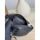 Replica Porta carte con cerniera YSL Saint Laurent Cassandre Matelassé Fragments Nero Argento Imitazione Outlet Online