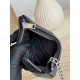 Replica Porta carte con cerniera YSL Saint Laurent Cassandre Matelassé Fragments Nero Argento Imitazione Outlet Online