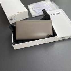 Replica Portafoglio grande Celine Triomphe Ciottoli Imitazione Outlet Online