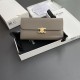 Replica Portafoglio grande Celine Triomphe Ciottoli Imitazione Outlet Online