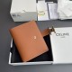 Replica Portafoglio Celine con tracolla media Nino Marrone Imitazione Outlet Online