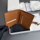 Replica Portafoglio Celine con tracolla media Nino Marrone Imitazione Outlet Online