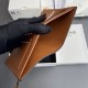 Replica Portafoglio Celine con tracolla media Nino Marrone Imitazione Outlet Online