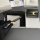 Replica Portafoglio compatto Celine con portamonete Triomphe nero Imitazione Outlet Online