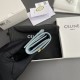 Replica Portafoglio compatto Celine con portamonete Triomphe Blu Imitazione Outlet Online