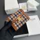 Replica Portafoglio piccolo Celine con patta pelle di vitello con motivo Triomphe Imitazione Outlet Online