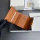 Replica Portafoglio piccolo Celine con patta pelle di vitello con motivo Triomphe Imitazione Outlet Online