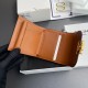 Replica Portafoglio piccolo Celine con patta pelle di vitello con motivo Triomphe Imitazione Outlet Online
