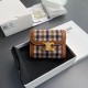 Replica Portafoglio piccolo Celine con patta pelle di vitello con motivo Triomphe Imitazione Outlet Online