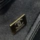 Replica Borsa shopping Chanel AS4416 Kelly Nano pelle di vitello nera Imitazione Fallate Outlet