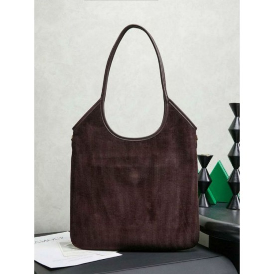 Replica Borsa a tracolla/hobo Miu Miu Ivy in velluto a coste 5BG231 Imitazione Fallate Outlet