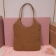 Replica Borsa a tracolla/hobo Miu Miu Ivy velluto a coste 5BG231 Marrone Imitazione Fallate Outlet