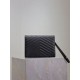 Replica Pochette YSL Saint Laurent Grain De Poudre Matelassé Chevron Envelope Nero Imitazione Fallate Outlet