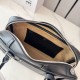Replica Borsa a tracolla Loewe Amazona 31 pelle nabuk granulata Nero Imitazione Fallate Outlet