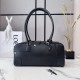 Replica Borsa a tracolla Loewe Amazona 31 pelle nabuk granulata Nero Imitazione Fallate Outlet