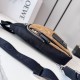 Replica Borse a tracolla Loewe Flex tela e pelle scamosciata marrone/nera Imitazione Fallate Outlet