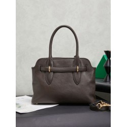 Replica Borse tote pelle Miu Miu Adventure 5BA292 Caffè Imitazione Fallate Outlet