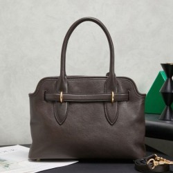 Replica Borse tote pelle Miu Miu Adventure 5BA292 Caffè Imitazione Fallate Outlet