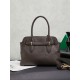 Replica Borse tote pelle Miu Miu Adventure 5BA292 Caffè Imitazione Fallate Outlet