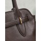 Replica Borse tote pelle Miu Miu Adventure 5BA292 Caffè Imitazione Fallate Outlet