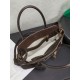 Replica Borse tote pelle Miu Miu Adventure 5BA292 Caffè Imitazione Fallate Outlet