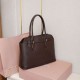Replica Borsa tote Miu Miu Adventure nappa marrone Imitazione Fallate Outlet