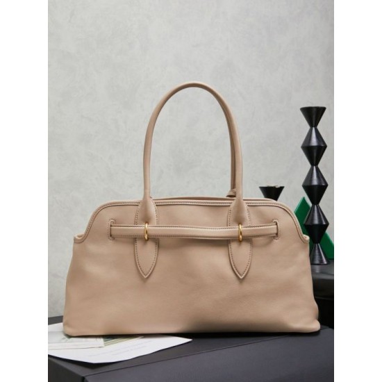 Replica Borsa Tote Miumiu Adventure Nappa 5BG310 Crema Imitazione Fallate Outlet