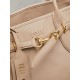 Replica Borsa Tote Miumiu Adventure Nappa 5BG310 Crema Imitazione Fallate Outlet